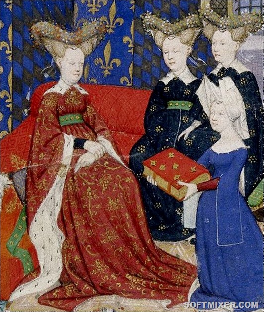 Christine_de_Pisan_and_Queen_Isabeau_detail Christine_de_Pisan_and_Queen_Isabeau_detail