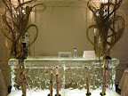 Okamoto Studio built this exotic ice bar for the event.