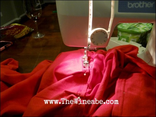 sew a tomato costume