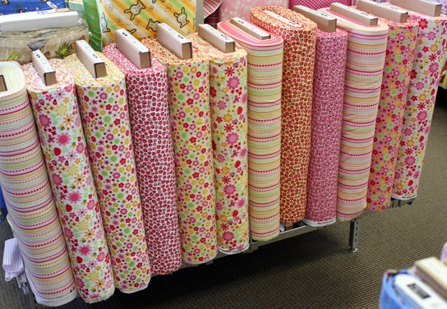Ladybug Garden flannels at The Fabric Mill Ladybug Garden flannels at The Fabric Mill