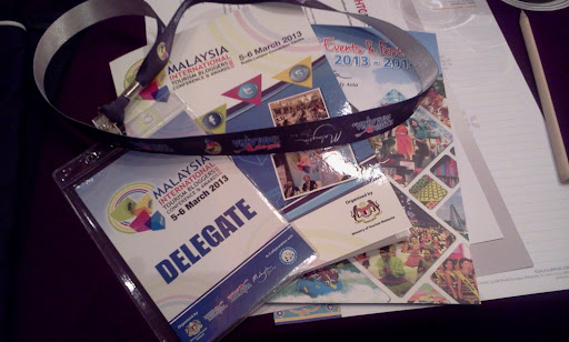 Malaysian International Tourism Bloggers Conference and Awards 2013 MITBCA 2013