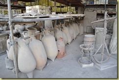 Amphora in store