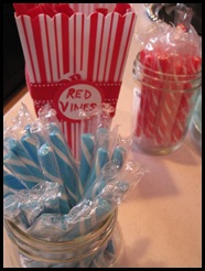 red vines and candy sticks