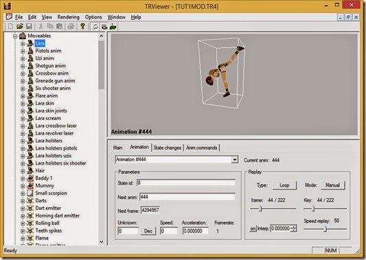 Animation viewd in TRViewer Animation viewd in TRViewer