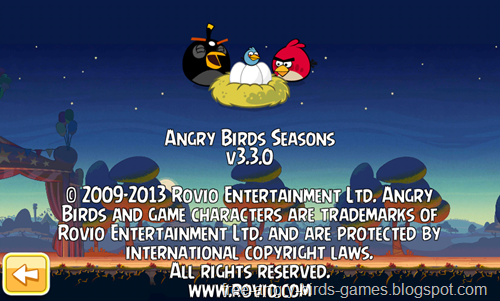 Free Download Angry Birds Seasons v3.3.0 Android Game