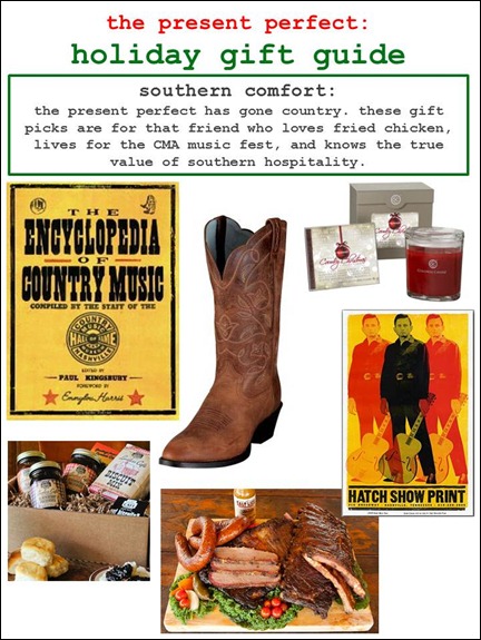 2011.12.09 - Holiday Gift Guide - Southern Comfort