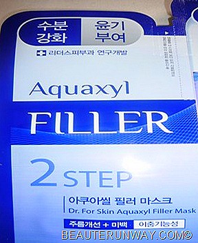 Leader’s Clinic 2step Mask Aquaxyl Filler