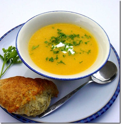 Smoked Garlic Soup