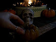 Scull And Candle