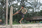 Pantai Nibung di Pulau Bunyu