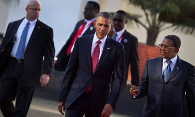 President Obama used a second executive order to launch a task force which will draft strategy to curb $10bn illegal wildlife trade. Mr. Obama announced the initiative in Tanzania, on the final stop of his African Tour. Photo: Ben Curtis / AP
