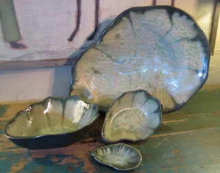 ALE WMCX Coffee Table Bowl $400.00
ALEWMCG Small Nesting Bowl $85.00
ALEWMCF Med Nesting Bowl $115.00
ALE Soap Dish $32.00