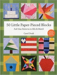 50 little paperpieced blocks