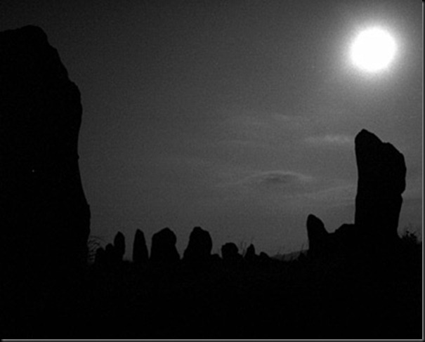 Carahunge full moon Carahunge full moon