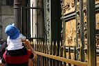 Outside the Gates of Paradise of the Baptistery, Florence