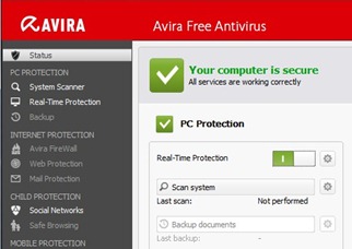 Avira Antivirus 2013 Free Download