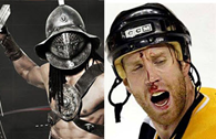Gladiator and hockey player - hockeyator?