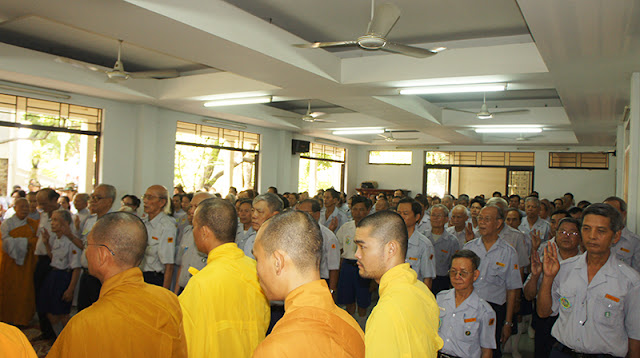 DSC06344 Lễ Hiệp kỵ   Lễ Huý Nhật Cư sĩ Sáng lập viên GĐPT Việt Nam   Tâm Minh Lê Đình Thám