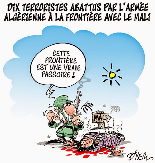 Dix terroristes abattus par l’armée Algérienne à la frontière avec le mali