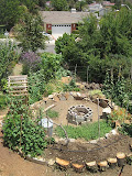 Our Front Yard firepit garden. Have a garden like this installed in your home: http://gardens.thegrowinghome.net