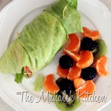 Turkey Wrap and Fruit