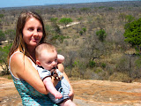 Matimu and Lora, enjoying the view from a look-out point in Kruger! Transition to Madagascar - 077.jpg