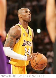 'kobe bryant' photo (c) 2008, WDPG share - license: http://creativecommons.org/licenses/by/2.0/