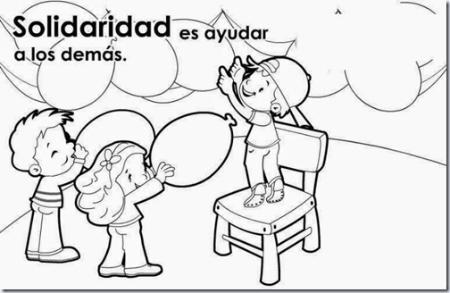 Educando en valores para colorear | JUGARYCOLOREAR Educando en valores para colorear | JUGARYCOLOREAR
