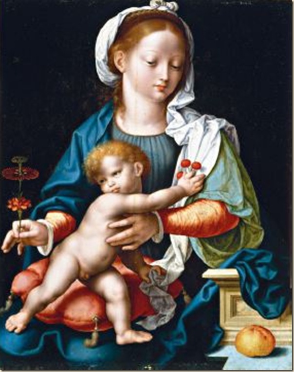 Van Cleve, Vierge à l’enfant