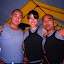 Its Boomer, aka Grace Park, with the only two Pinoy Canadians on the set of Battlestar Gallactica...sup, Edwin!