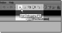 Start Debuging VB.NET