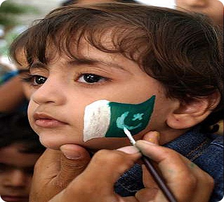 baby tattoo pakistani flag parcham