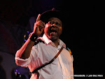 Papa Wemba en concert à la Halle de la Gombe, Kinshasa, février 2010.