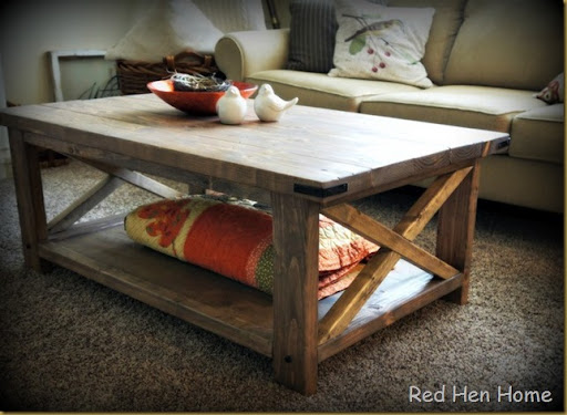 country coffee table plans