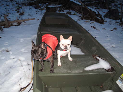 Franny, when we drive past the reservoir, sometimes I see people in these boats on the water fishing!  Wouldn't it be nice to catch a fish for dinner tonight?