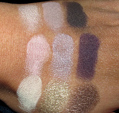 romantic eye palatte swatches