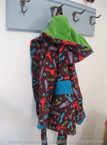 bathrobe. handmade bathrobe. handmade