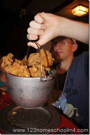 Old fashioned Bucket of Fried Chicken - YUM! Old fashioned Bucket of Fried Chicken - YUM!