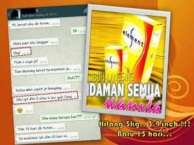 tips kurus Tips Kurus - Dapatkan Bentuk Badan Yang Cantik Dengan S Element - testimoni