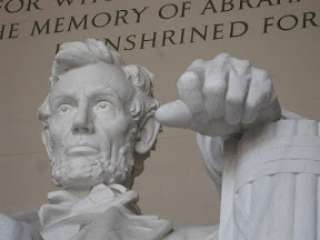 16th President of the United States, Abraham Lincoln @ Lincoln Memorial