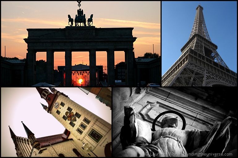 Europe photo collage