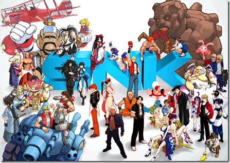 SNK scelse questa immagine per salutare i suoi sostenitori dopo aver dichiarato il proprio fallimento nel 2000
