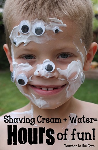 Shaving Cream Fun