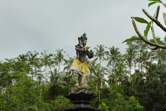 Lord Indra at Tirtha Empul Temple, Bali