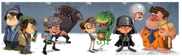 Jeff-Victor-The-Evolution-of-the-Famous-Actors-Rick-Moranis Jeff-Victor-The-Evolution-of-the-Famous-Actors-Rick-Moranis