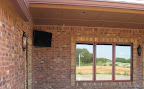 Patio TV , OU party, Complete with its own zone of audio BBQ