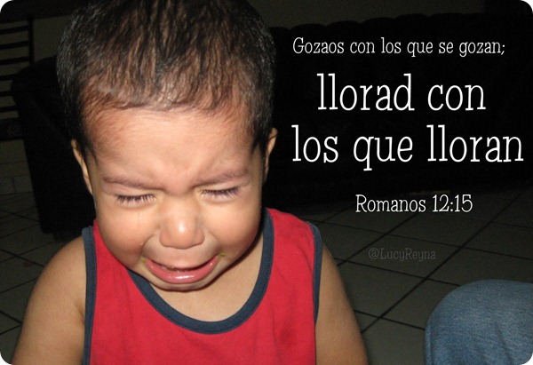 080813 Llorad con los que lloran 080813 Llorad con los que lloran