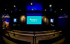 The Full HD 3D theater within the truck.