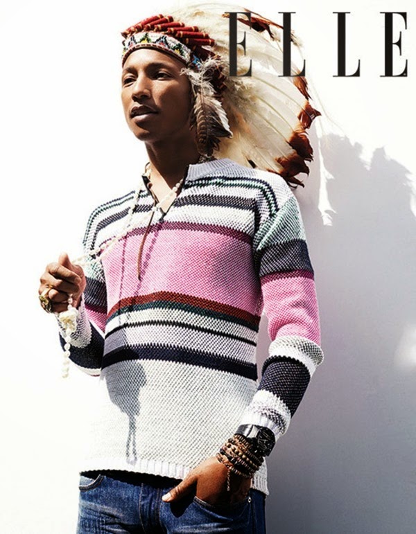 Pharrell-Headdress-Elle-UK-002 Pharrell-Headdress-Elle-UK-002