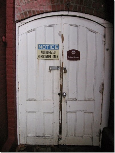 IMG_4312 Boiler Room Door at the Mission Mill Museum in Salem, Oregon on November 11, 2006